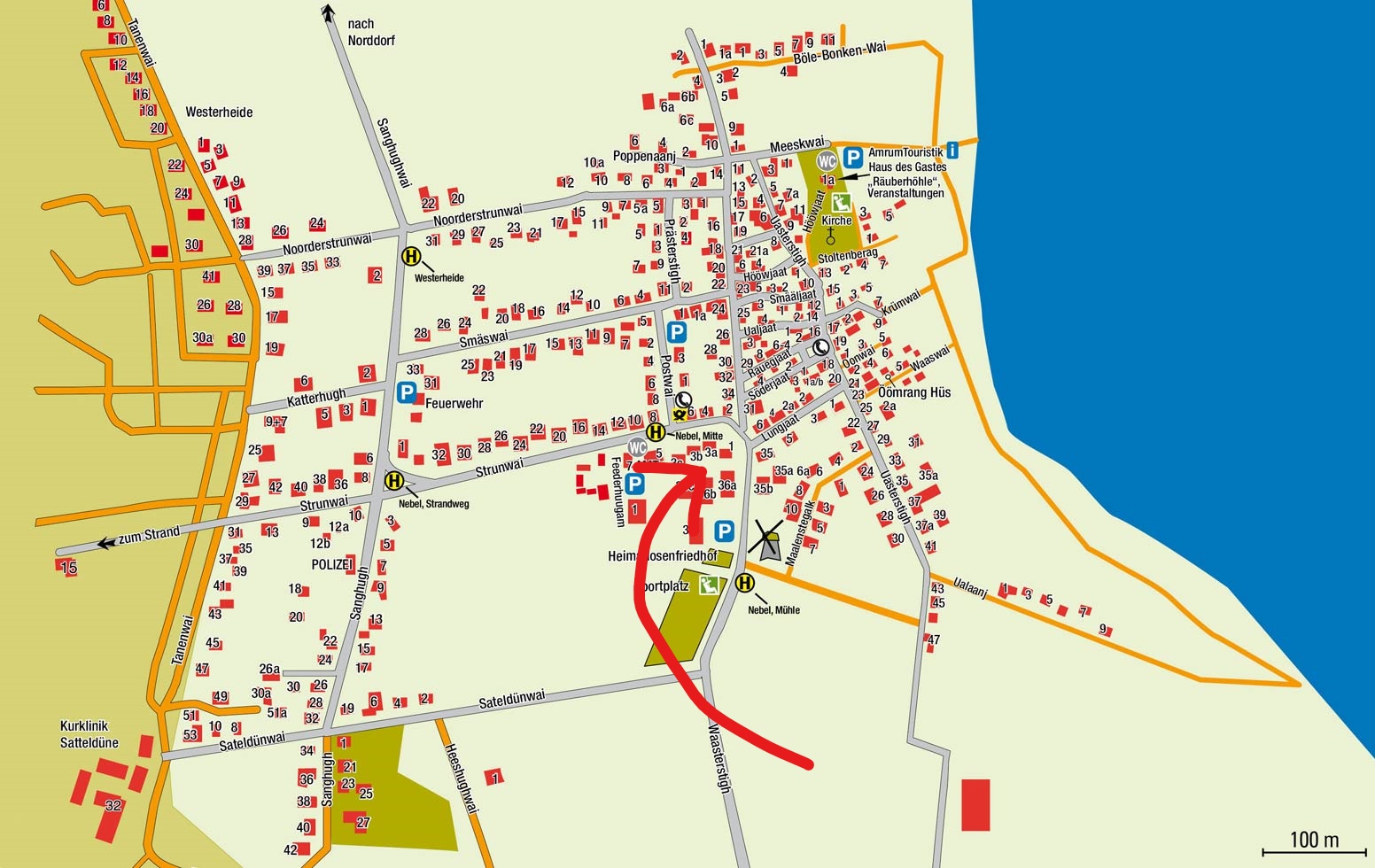 Karte Ort Nebel Karte Ort Nebel